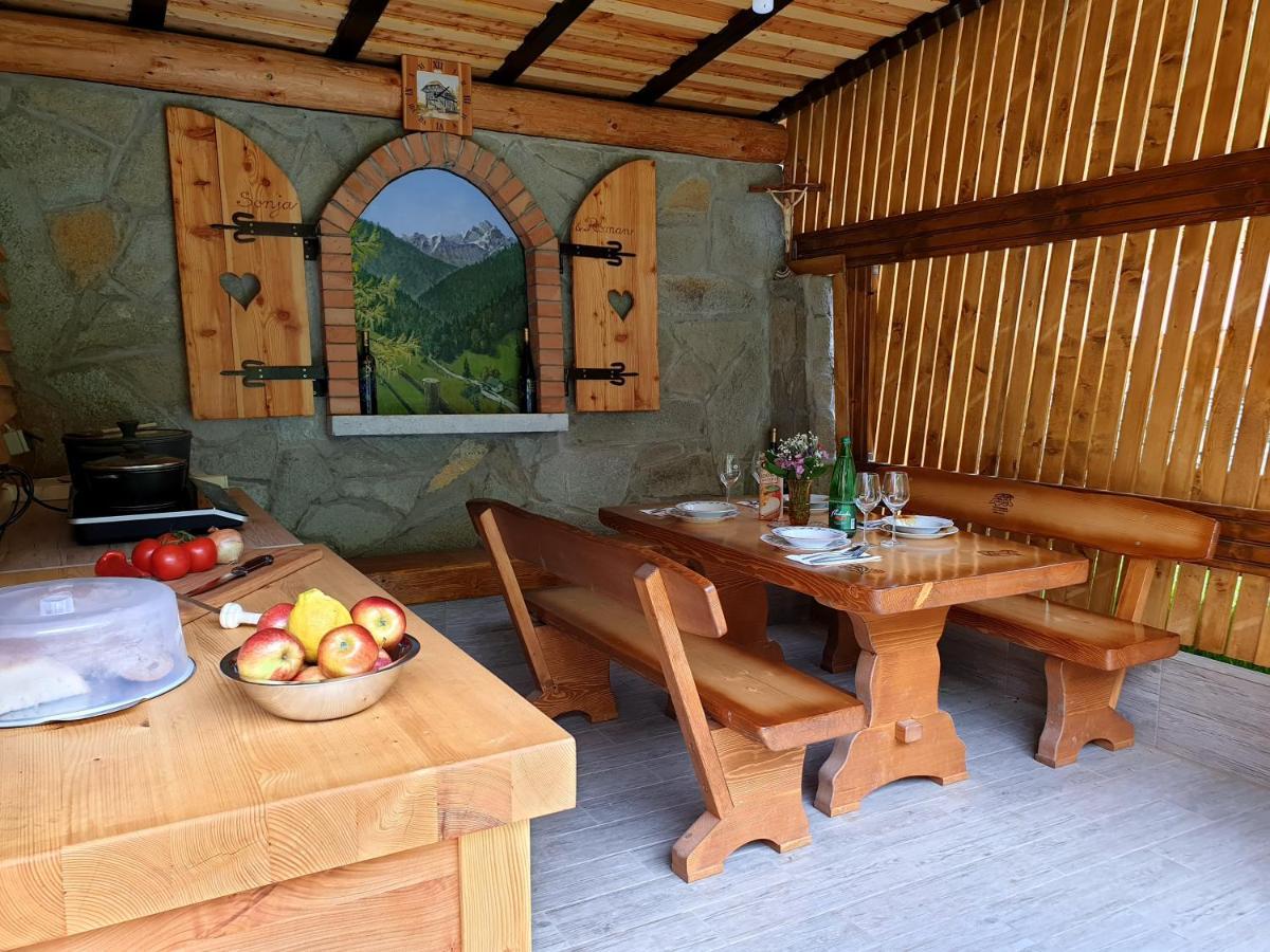 Apartment And Garden House Among The Mountains Podbrdo 外观 照片