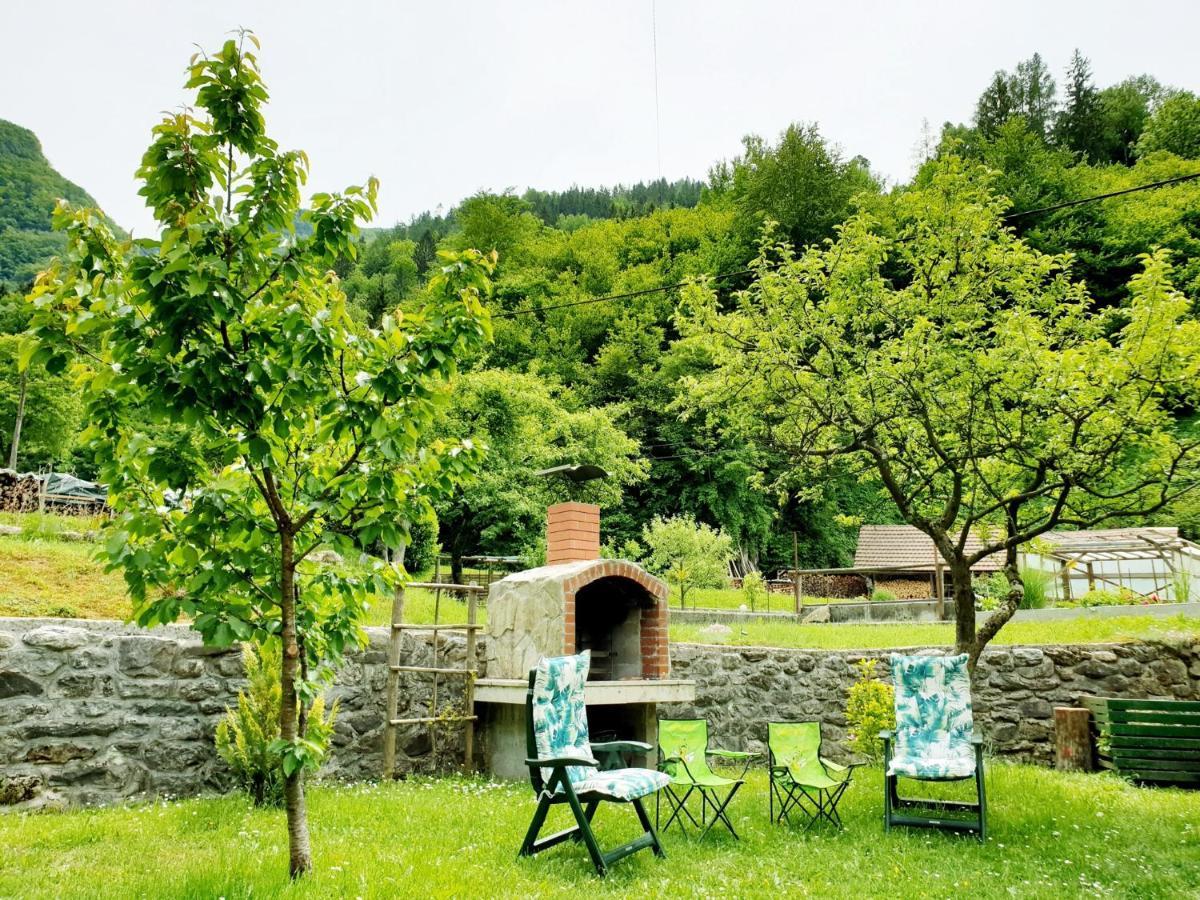 Apartment And Garden House Among The Mountains Podbrdo 外观 照片