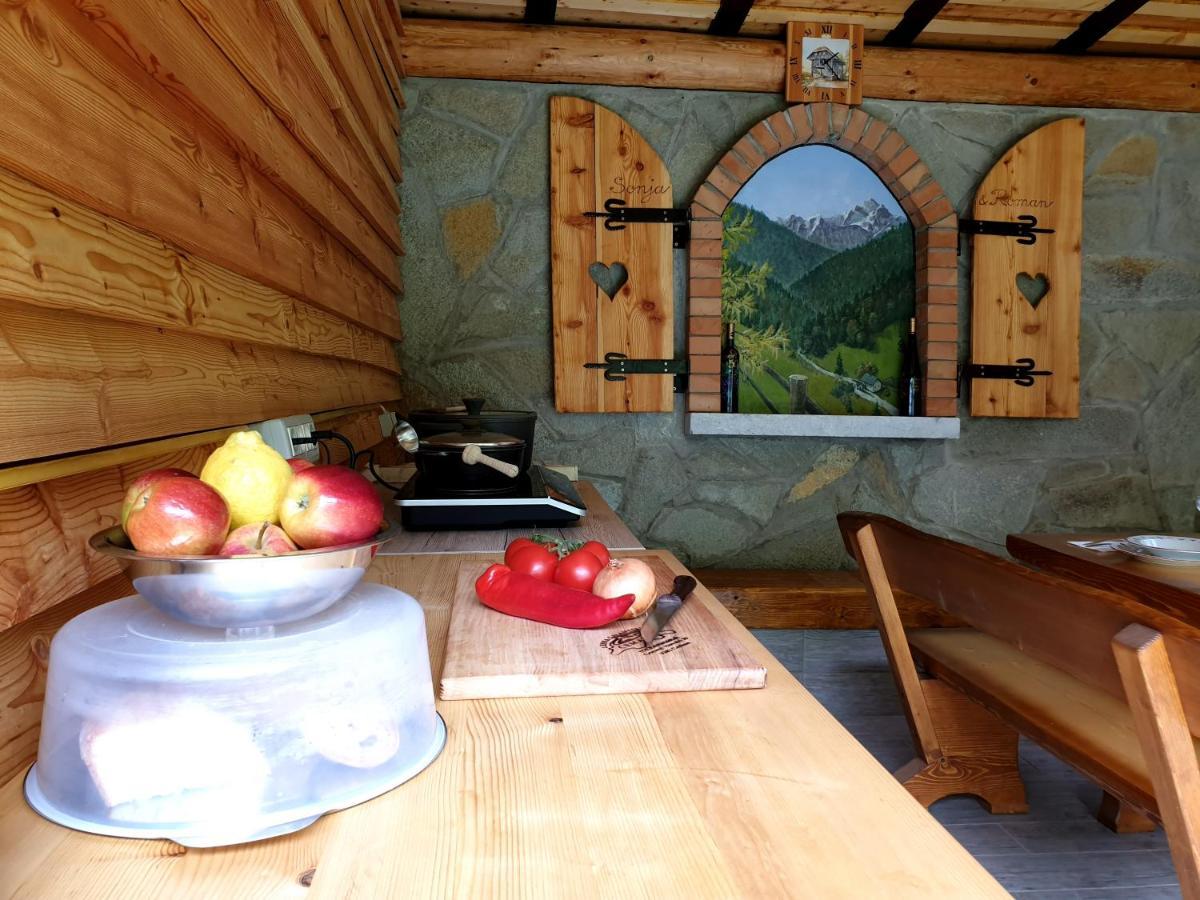 Apartment And Garden House Among The Mountains Podbrdo 外观 照片