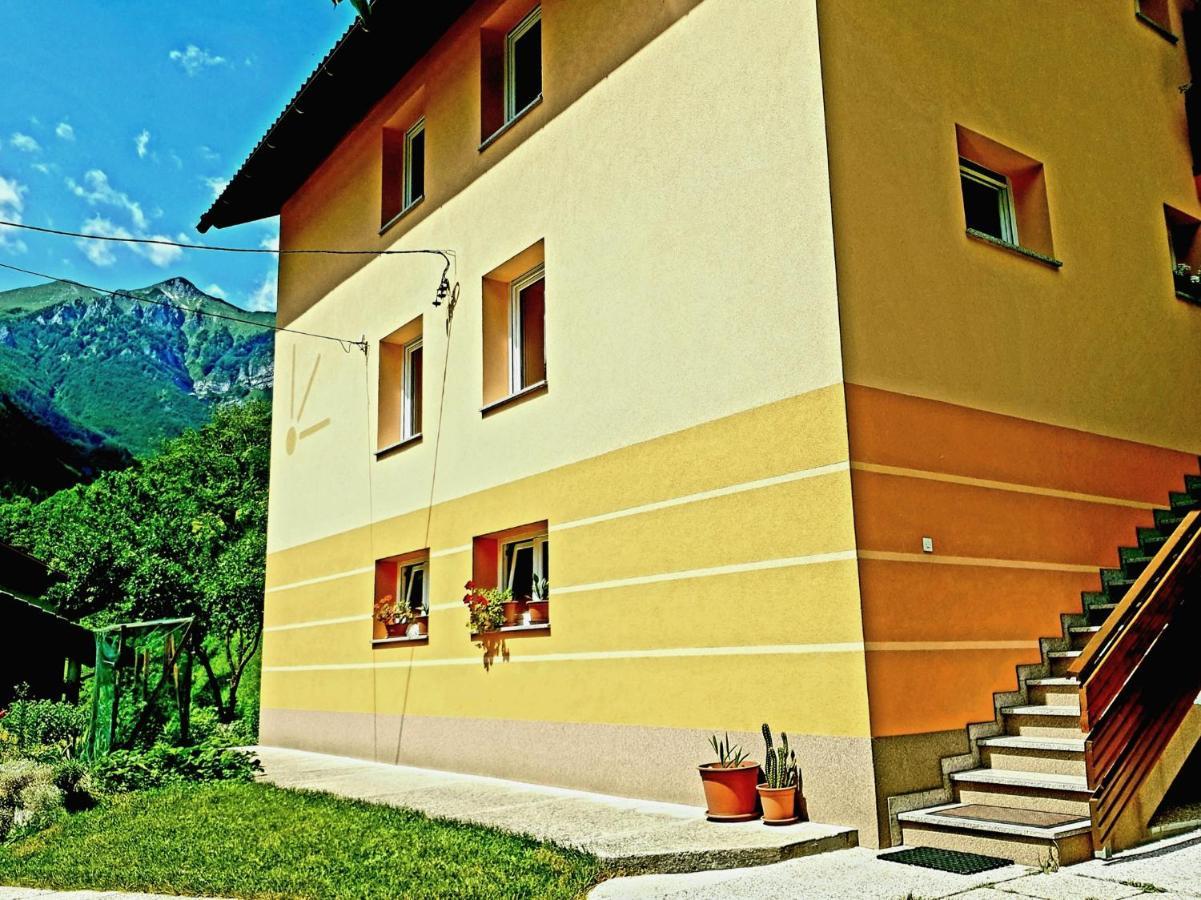 Apartment And Garden House Among The Mountains Podbrdo 外观 照片
